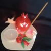 Decorative Ceramic Candle Holder Handcrafted Model Yalda