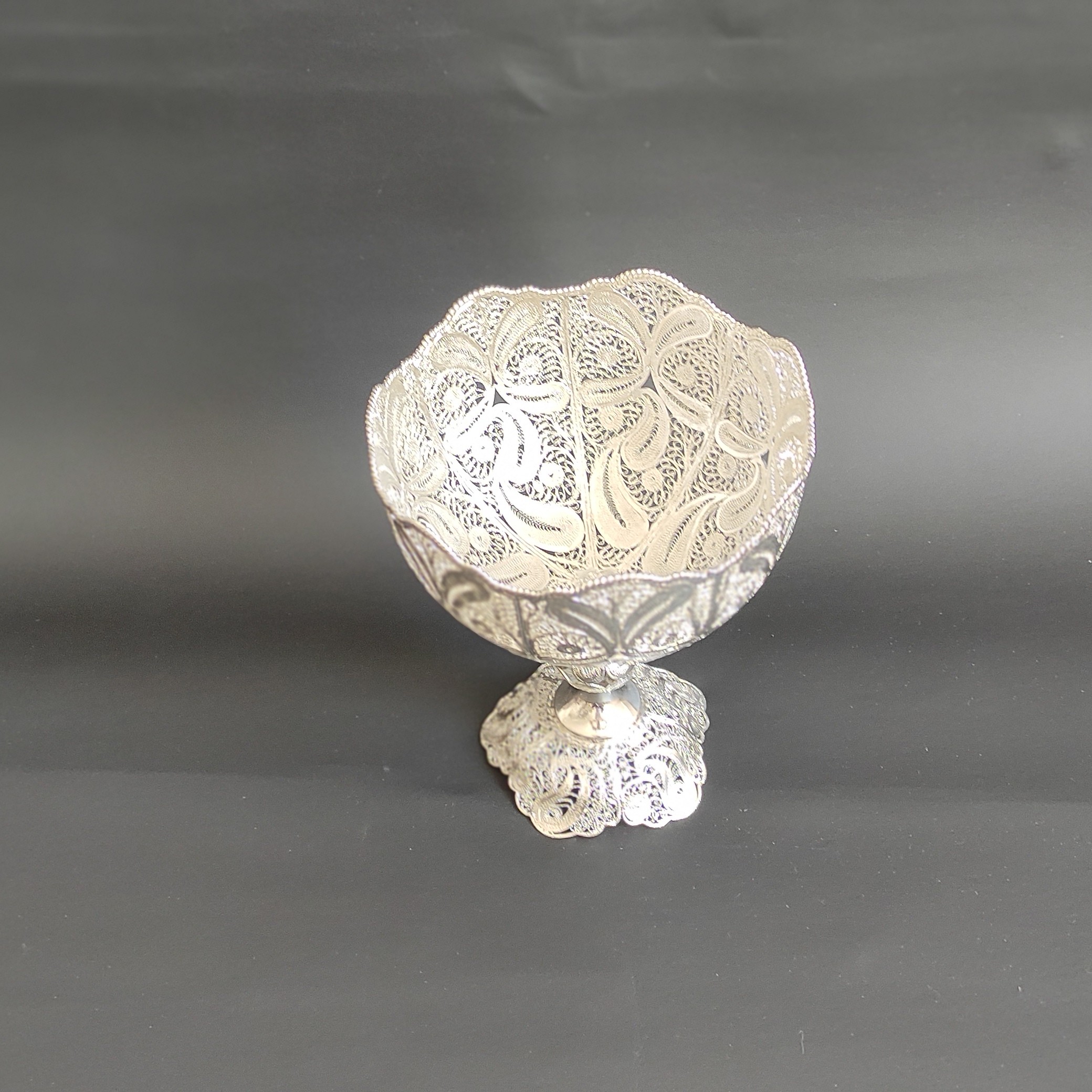 Persian Filigree Decorative Bowl – Utautha Malileh-Kari Design