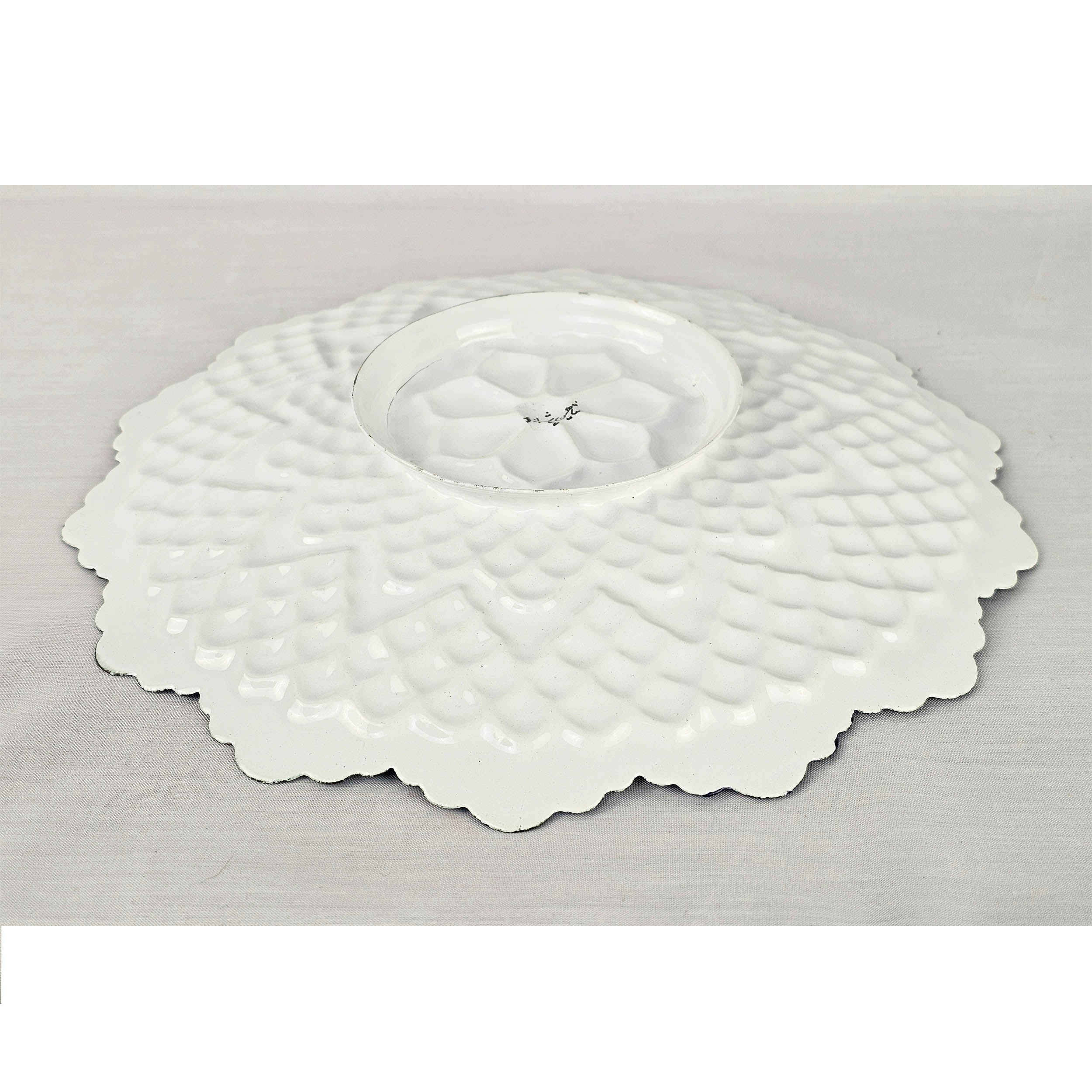 Decorative Minakari On Copper Wall Plate Hand-Painted Enamelwork