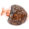 Handcrafted Persian Engraved Copper Vase Decorative with Birds & Flowers Design