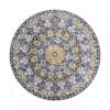 Decorative Pottery Plate with Persian Minakari Enamelwork for Wall & Table Decor