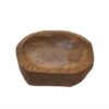Decorative Wooden Bowl Hand Carved Made of Walnut Wood