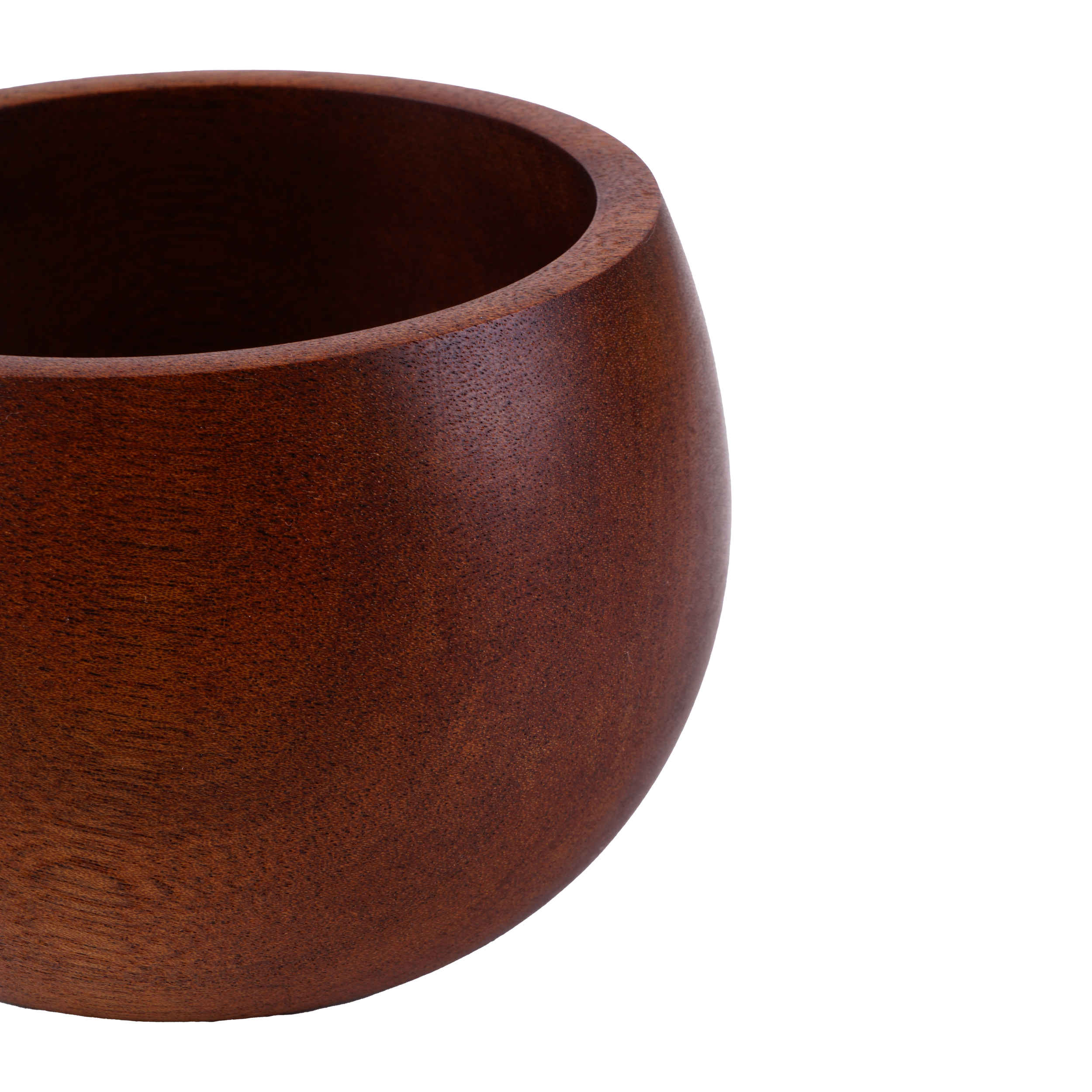 Decorative Wooden Bowl Handcrafted Rustic & Minimal Model Kamand