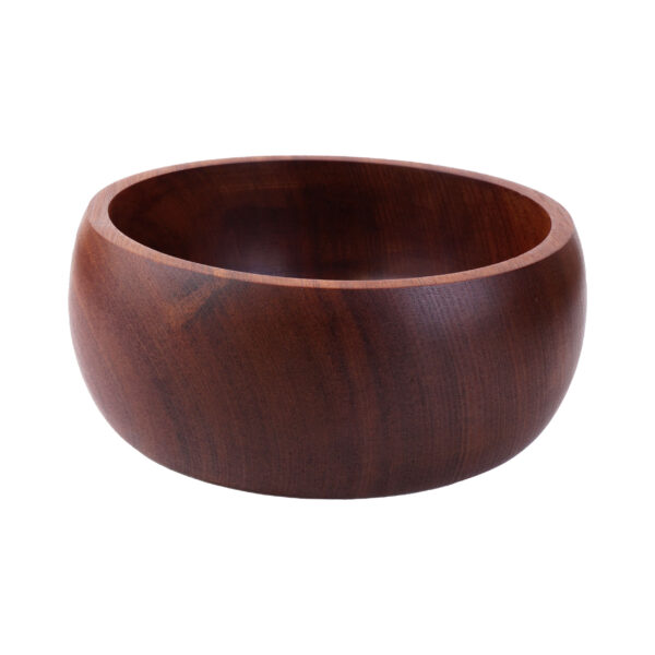 Decorative Wooden Bowl Rustic and Minimalist Aesthetic