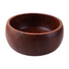 Decorative Wooden Bowl Rustic and Minimalist Aesthetic