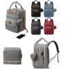 Diaper Bag with Side Pockets for Baby Accessories Model Bed Convertible