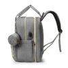 Diaper Bag with Side Pockets for Baby Accessories Model Bed Convertible