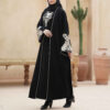 Embroidered Loose Fit Abaya for Muslim Women