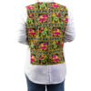 Embroidered Vest with Elephant Design for Women