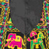 Embroidered Vest with Elephant Design for Women