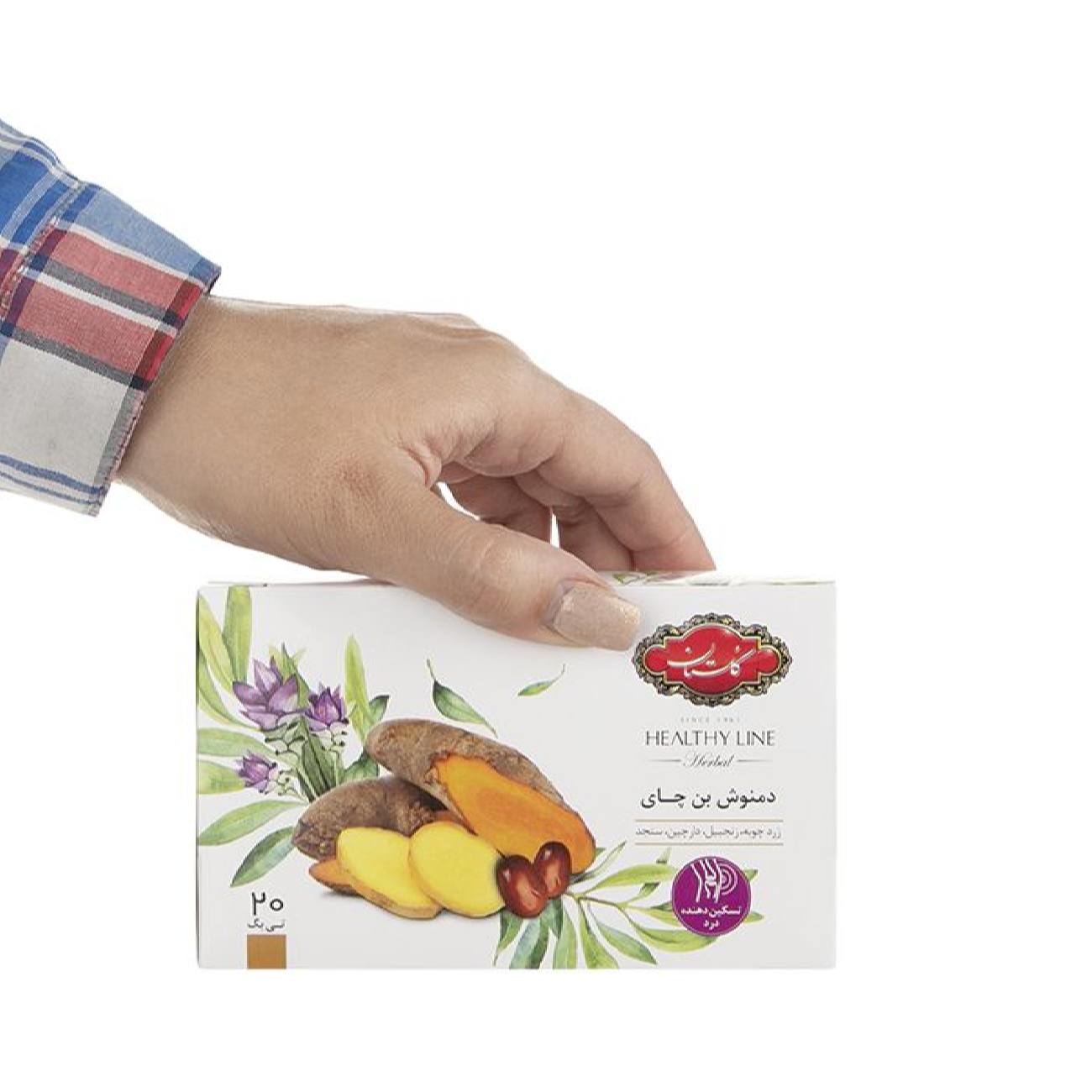 Golestan Bone Chai Herbal Tea Blend Pack Of 20 (X6)