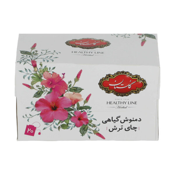 Golestan Hibiscus Herbal Infusion Sour Tea Pack Of 20 (x8)