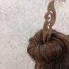 Hair Fork for Women Handcrafted with Walnut Wooden