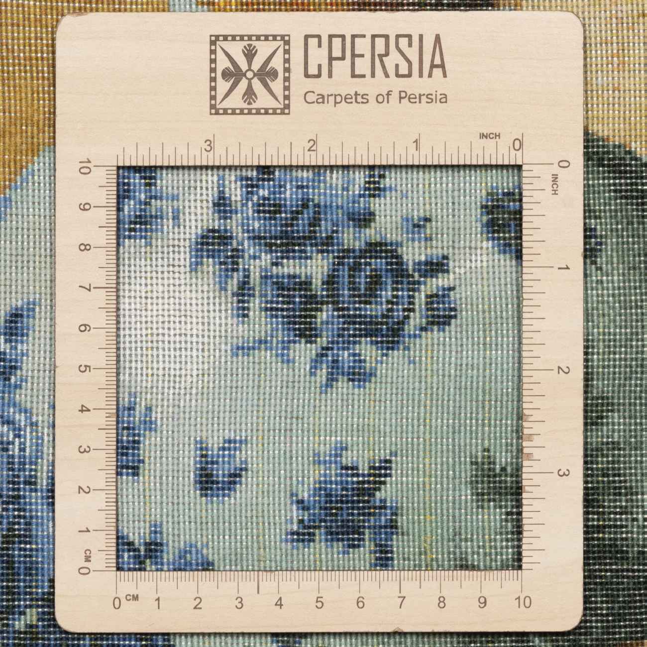 Hand-Knotted Persian Silk Pictorial Rug from Tabriz Persian Tar & Books