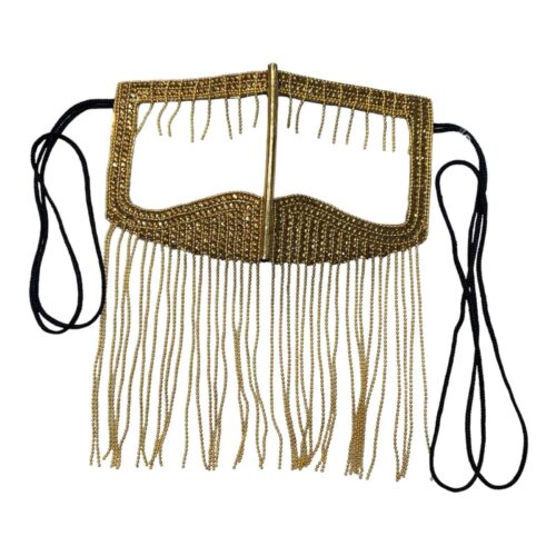 Handcrafted Battoulah Mask – Gulf Burqa Model Dangle