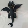 Amigurumi Crochet Stuffed Toothless Animal for Kids – Soft & Cuddly Plush Toy