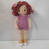 Amigurumi Handmade Crochet Stuffed Doll – Pretty Little Girl | Soft Plush Toy
