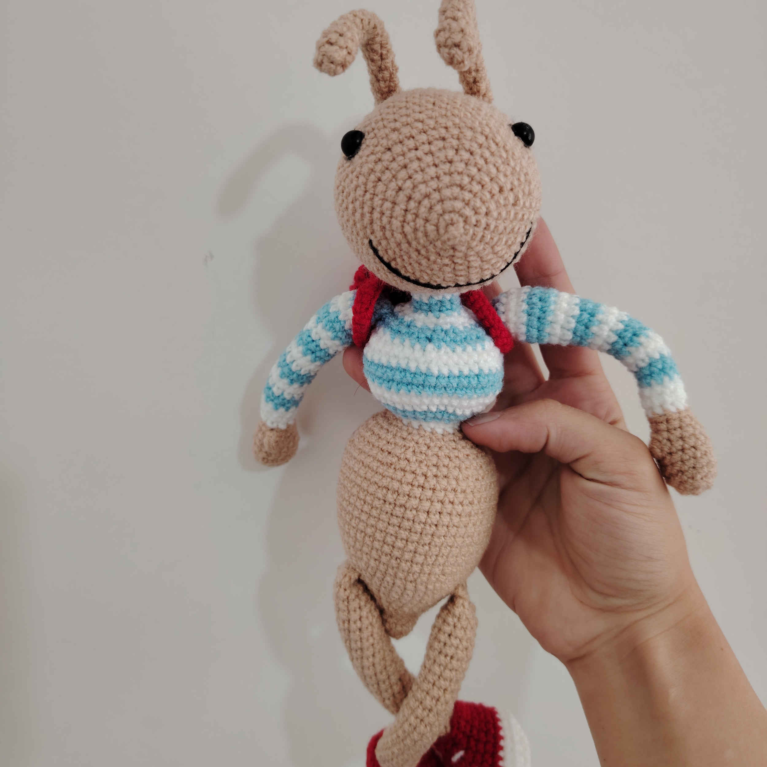 Amigurumi Crochet Stuffed Ant Animal – Ideal Birthday Gift for Kids