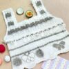 Handwoven Crochet Crop Top for Women Model Butterfly