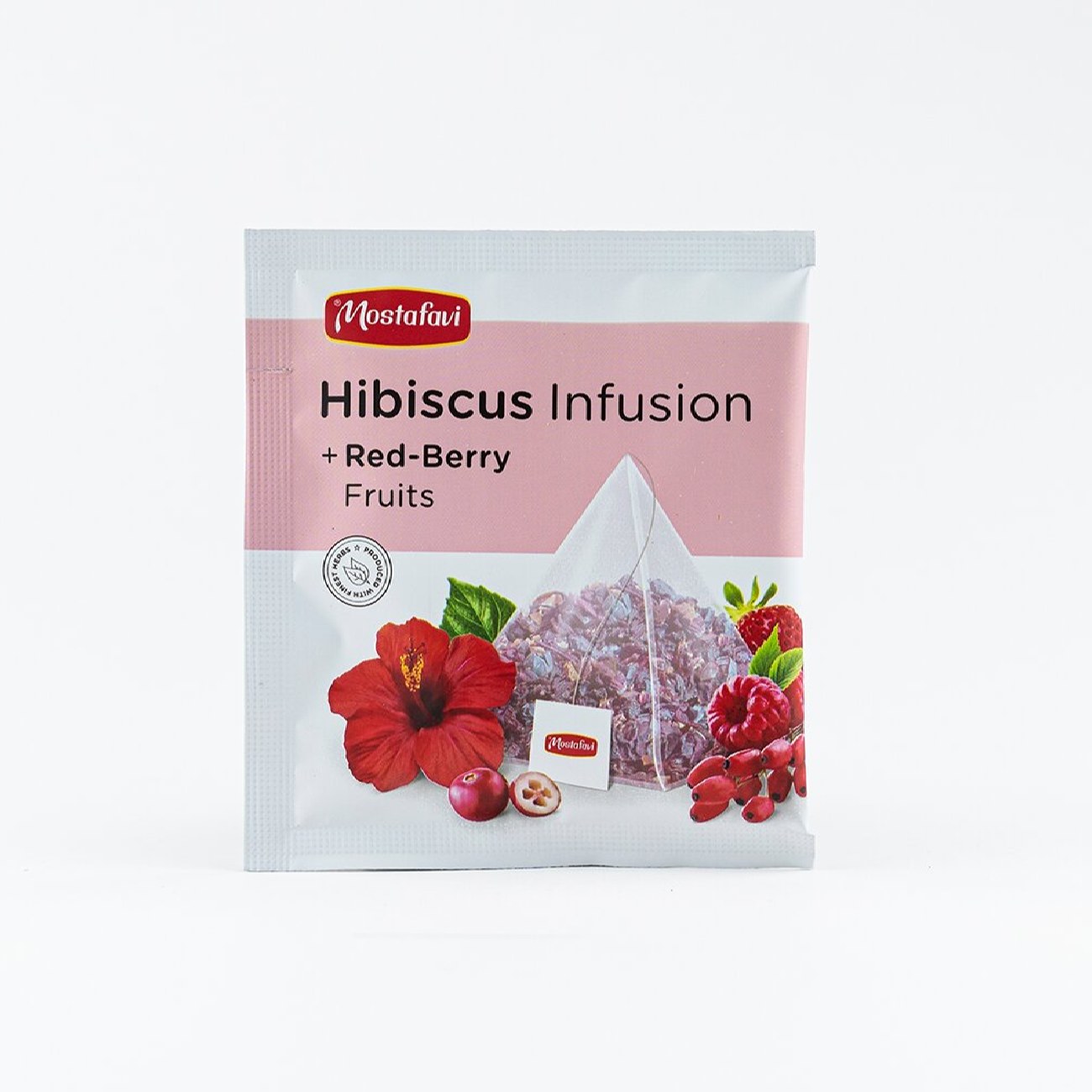 Hibiscus Infusion Sour Tea with Mixed Red Berry Fruits Pack Of 12 (x6)