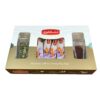 Iranian Authentic Negin Saffron 3 gr with Cardamom & Nabat Hard Candy Gift Set