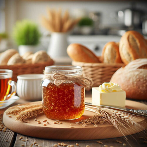 Iranian Jam – Wheat Germ 480 Gram | All-Natural, Handmade