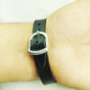 Islamic Bracelet with Leather & Agate Stone Adjustable Surah Al-Kafirun