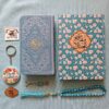Islamic Gift Set Holy Quran & Mafatih al-Jinan with Floral Design