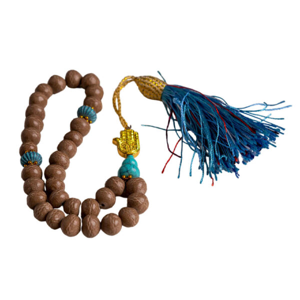 Islamic Karbala Tasbih with Khak-e-Shifa 33 Prayer Beads for Shia Moslem