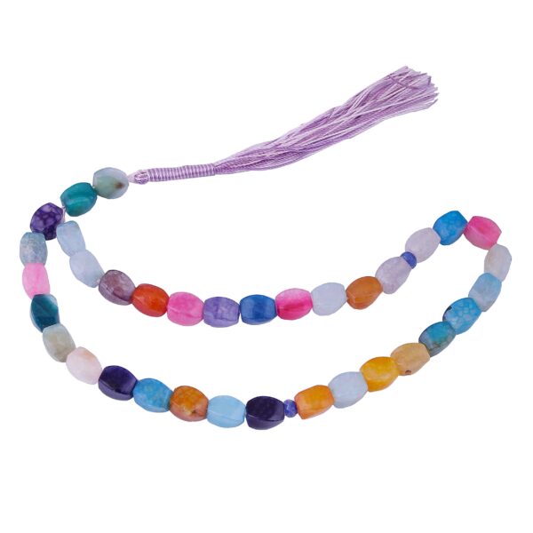 Islamic Madagascar Agate Rosary Crafted with 33 Prayer Beads Tasbih