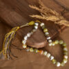 Islamic Madagascar Agate Rosary Crafted with 33 Prayer Beads Tasbih Misbaha