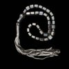 Islamic Natural Hematite Rosary Crafted with 33 Prayer Beads Muslim Tasbih