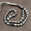 Islamic Natural Hematite Rosary Crafted with 33 Prayer Beads Muslim Tasbih
