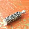 Islamic Silver Shia Pendant with Hirz of Imam Jawad