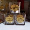 Islamic Table Top Candle Holder with Islamic  Design Set of 3