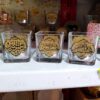 Islamic Table Top Candle Holder with Islamic  Design Set of 3