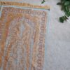 Islamic Velvet Prayer Rug Padded Janamaz Sajada for Islamic Worship