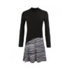 Islamic Women's Modest Swimwear Set of 3 with Striped Design