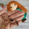 Amigurumi Handmade Crochet Doll – Merida Design | Soft Plush Stuffed Toy