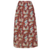 Long Skirt with Floral Design for Women