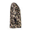 Long Sleeve Blouse for Women with Leopard Design