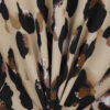 Long Sleeve Blouse for Women with Leopard Design