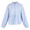 Long Sleeve Peplum Blouse for Women