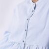 Long Sleeve Peplum Blouse for Women