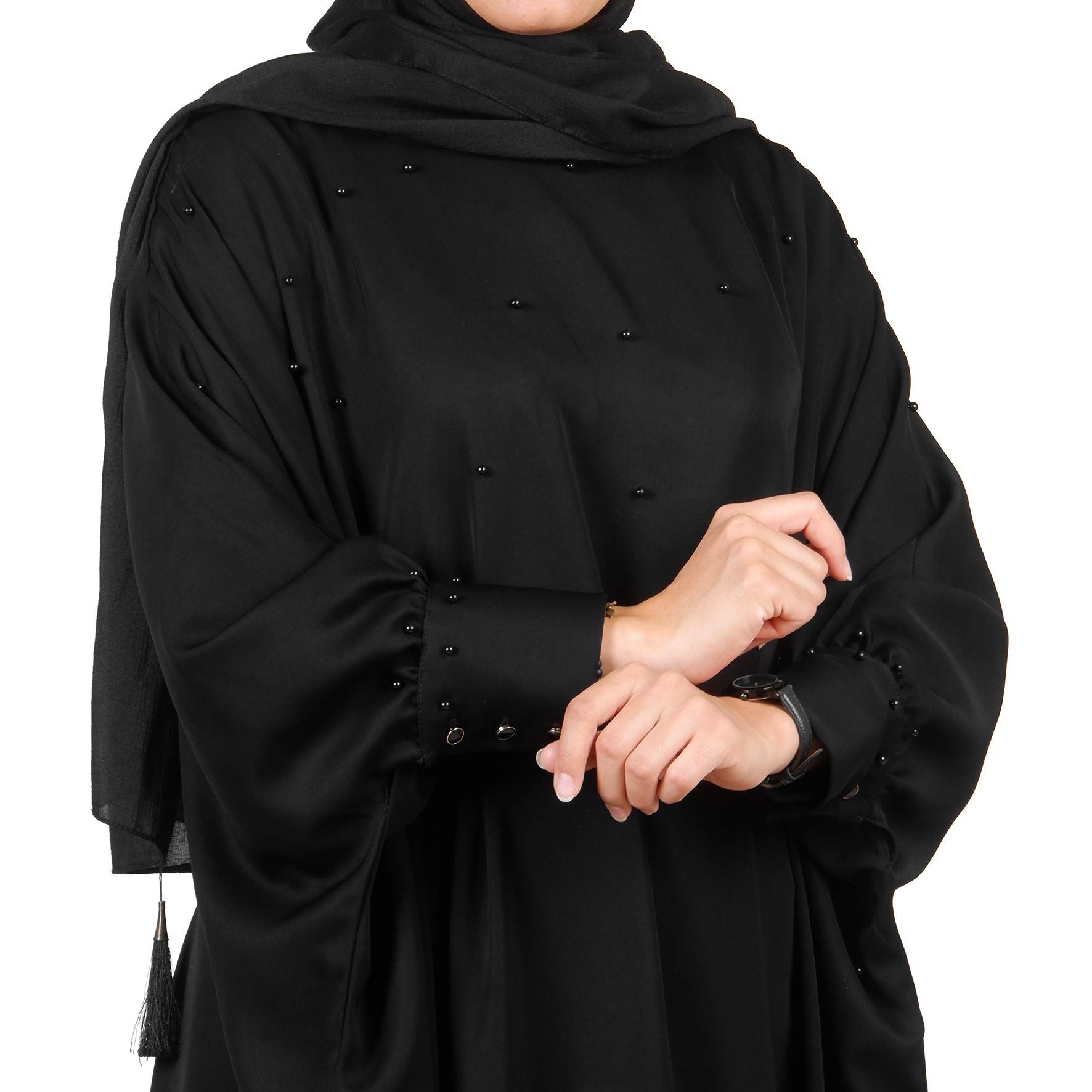 Loose Fit Butterfly Abaya for Muslim Women – Model Pearl
