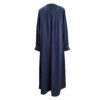 Loose Fit Abaya for Muslim Women in Navy Blue