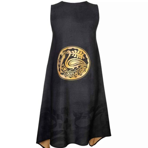 Loose Fit Dress for Women Inspired by Persian Calligraphy Design