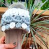 Macrame Boho Chic Slippers for Women Model Rose