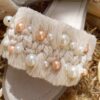 Macrame Boho Chic Slippers for Women Model Pearl