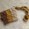 Macrame Shoulder Bag Handwoven for Women Model Leaf